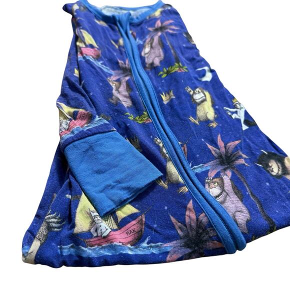 Little Sleepies 18 - 24 Months Where The Wild Things Are Zippy Bamboo Pajamas - Picture 7 of 7